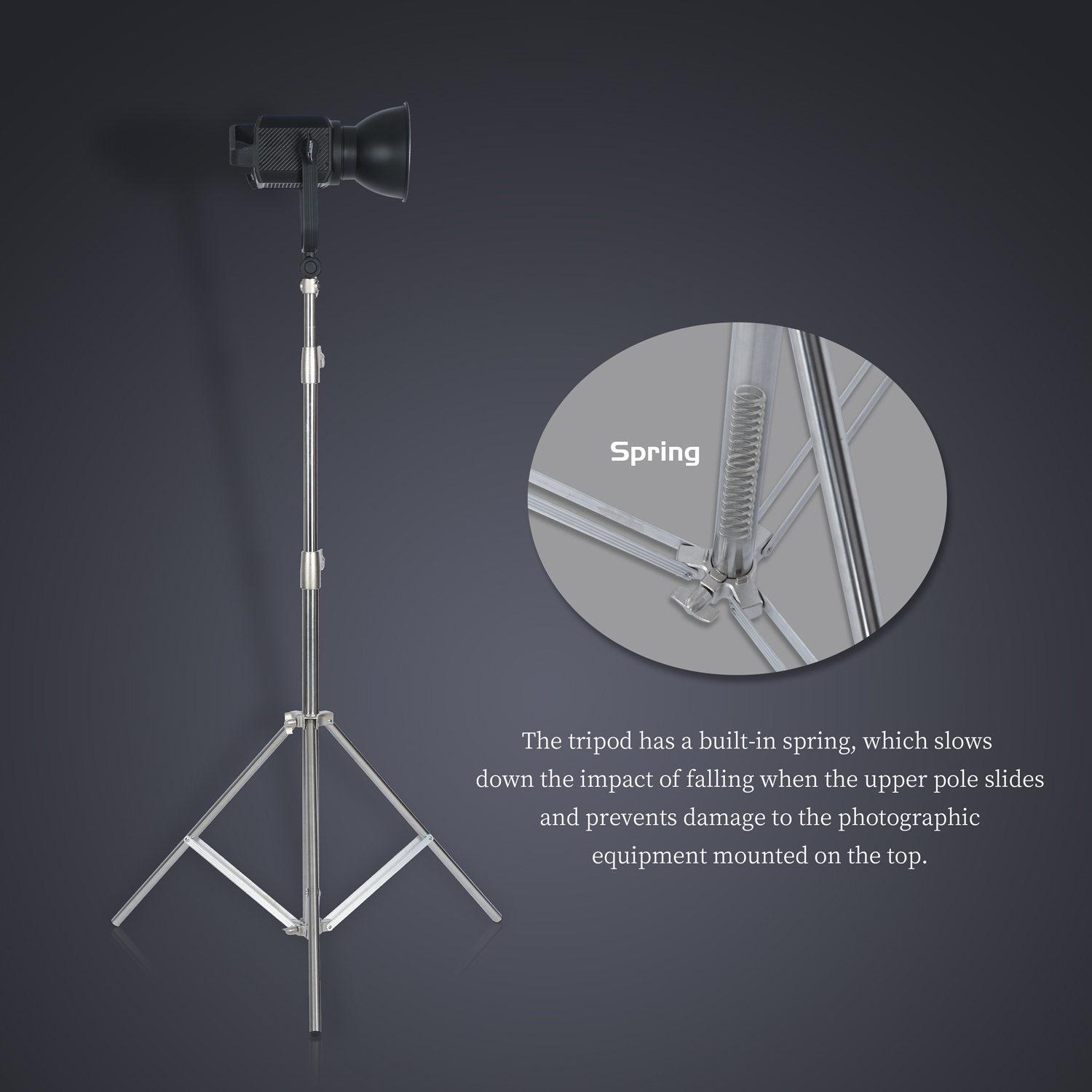 SH 2.8M dudukan lampu baja tah - Photography Basics ulasan dan harga