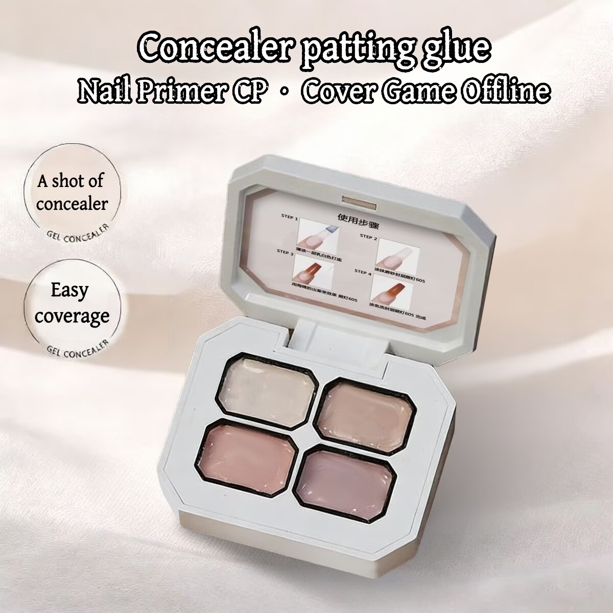 4 Warna Concealer Gel Lukis Gr - Photography Design ulasan dan harga