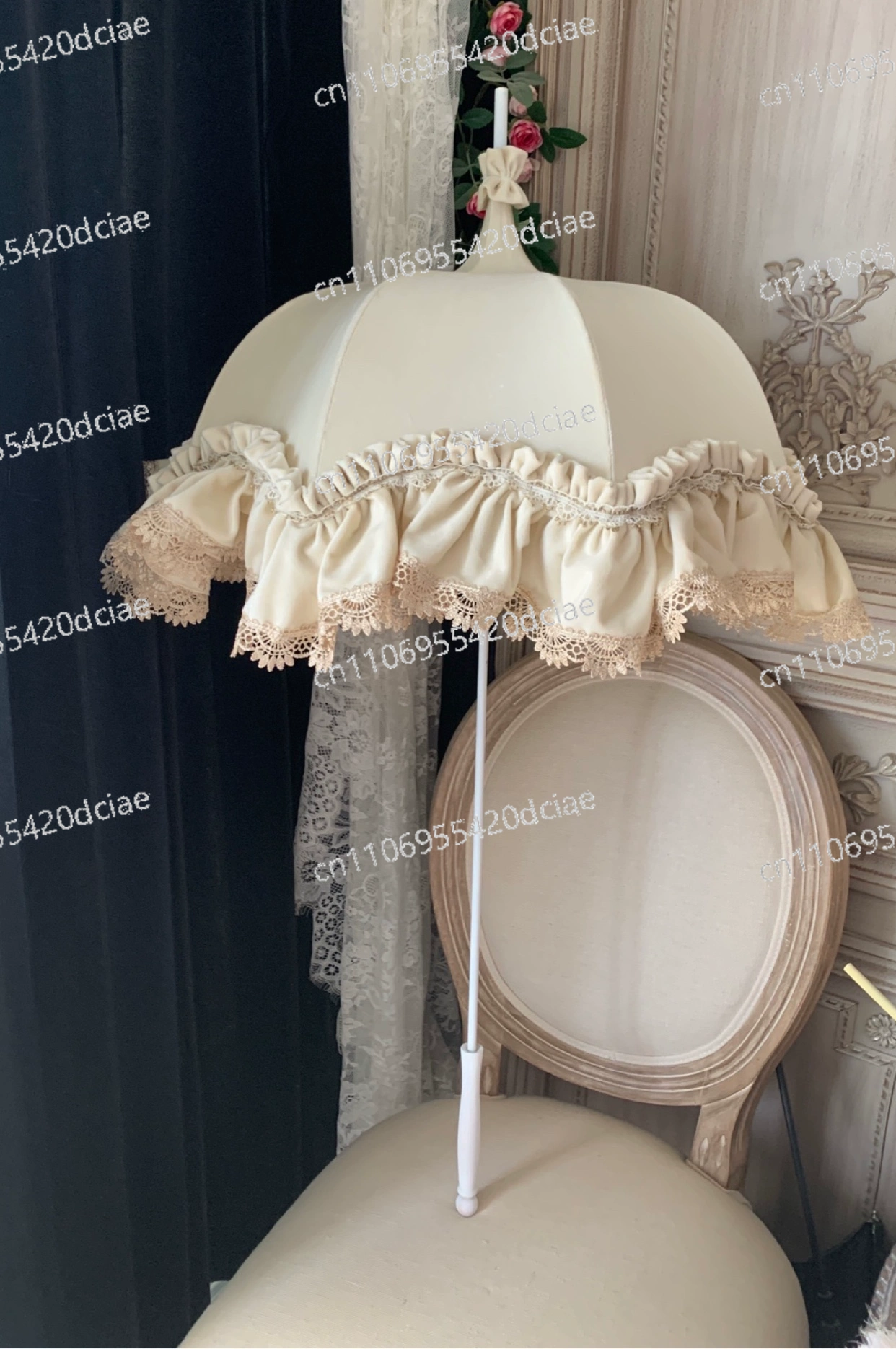 Payung Lolita Vintage Buatan T - Photography Umbrella ulasan dan harga