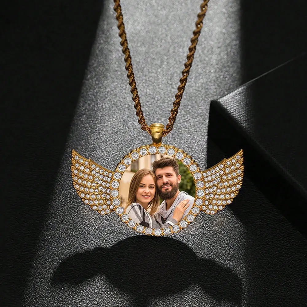 Kalung Sayap Malaikat Kristal  - Photographic Memory ulasan dan harga